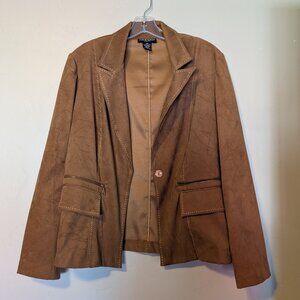 Courtenay Blazer with Stitching Accents